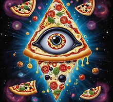 Pizza Eye — Illuminated Icons by Slycopro