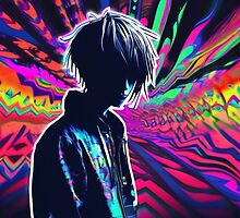 Signal Rider — Neon Characters by Slycopro
