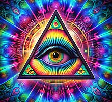 Cosmic Eye — Illuminated Icons by Slycopro